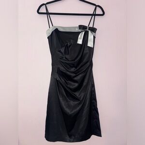 Vintage Black and White Roberta Cocktail Dress